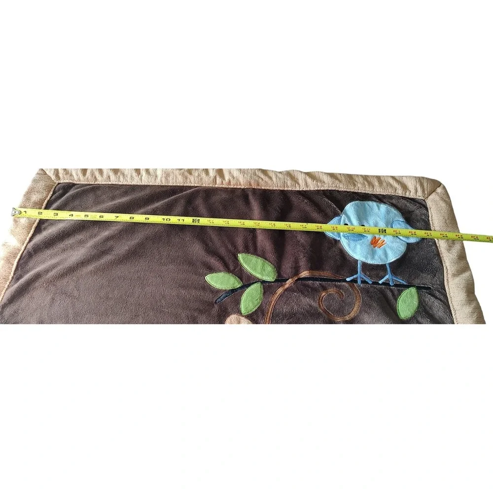 Koala Baby Blanket Monkey Around Sherpa Plush Security Brown‎ 2010 Polyester
